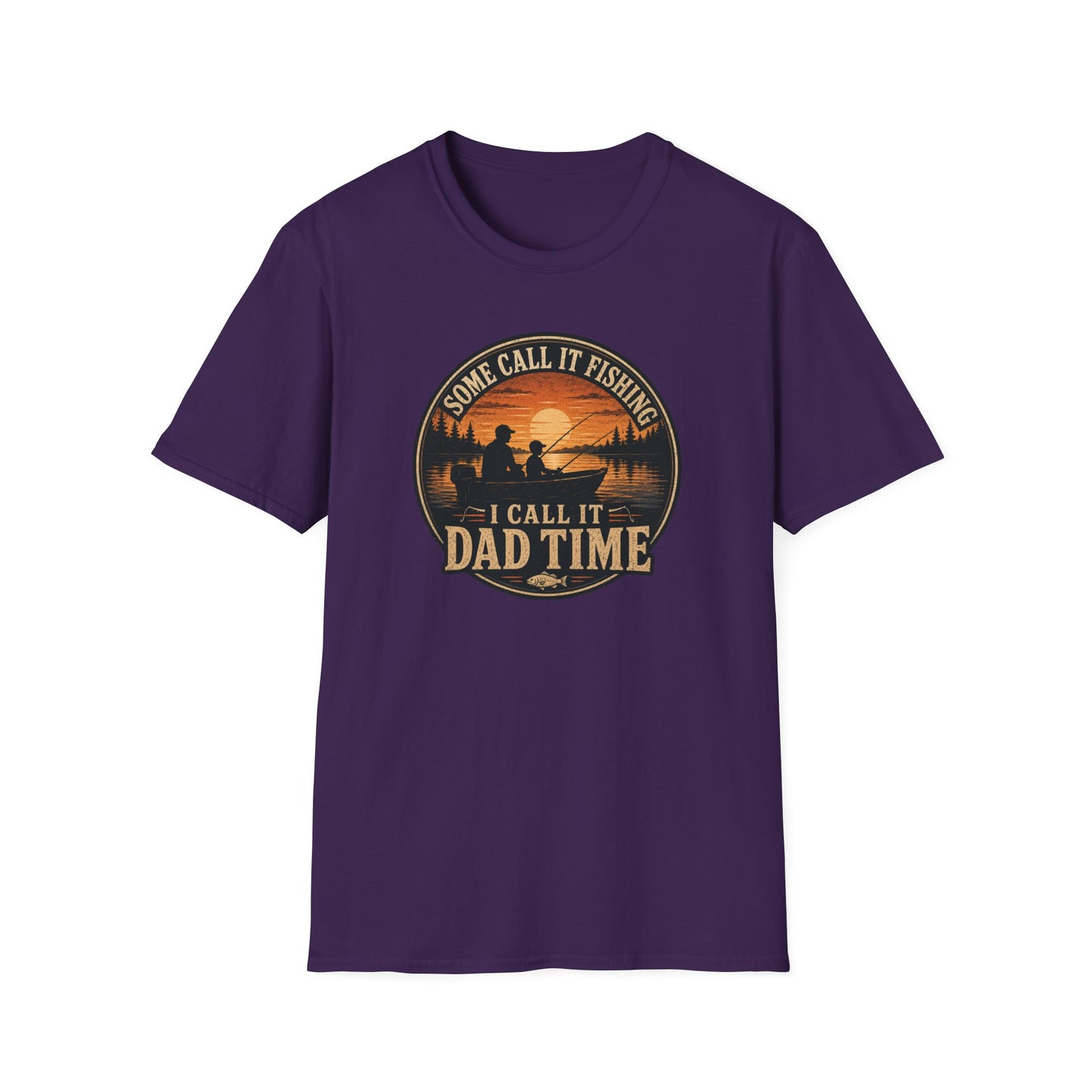 Fishing Dad Shirt, Some Call It Fishing I Call It Dad Time Tee, Fathers Day Fishing T-Shirt, Fisherman Gift for Dad