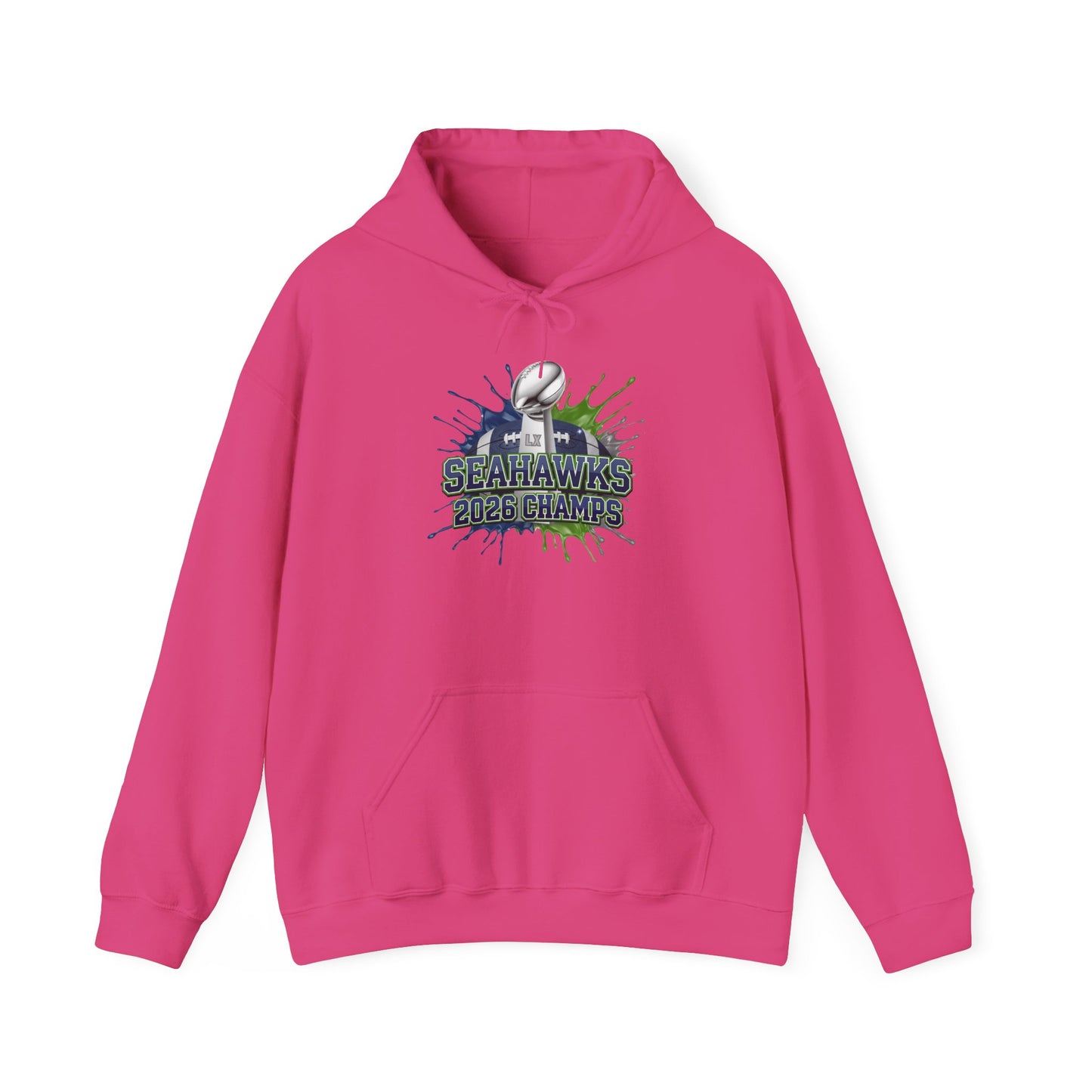 Seahawks 2026 Champions Hoodie – Seahawks Football 12s Fan Hoodie, 2026 football Champs, Football Gift