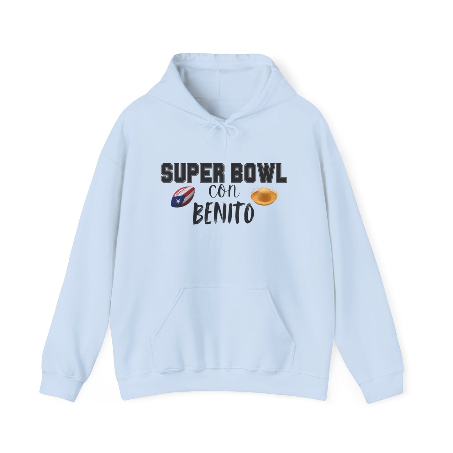 Benito Bowl Halftime Shirt 2026 Hoodie, Benito Bowl Hooded Sweatshirt, Football Fan Gift, Puerto Rico Heritage Hoodie, Boriqua Pride Gift