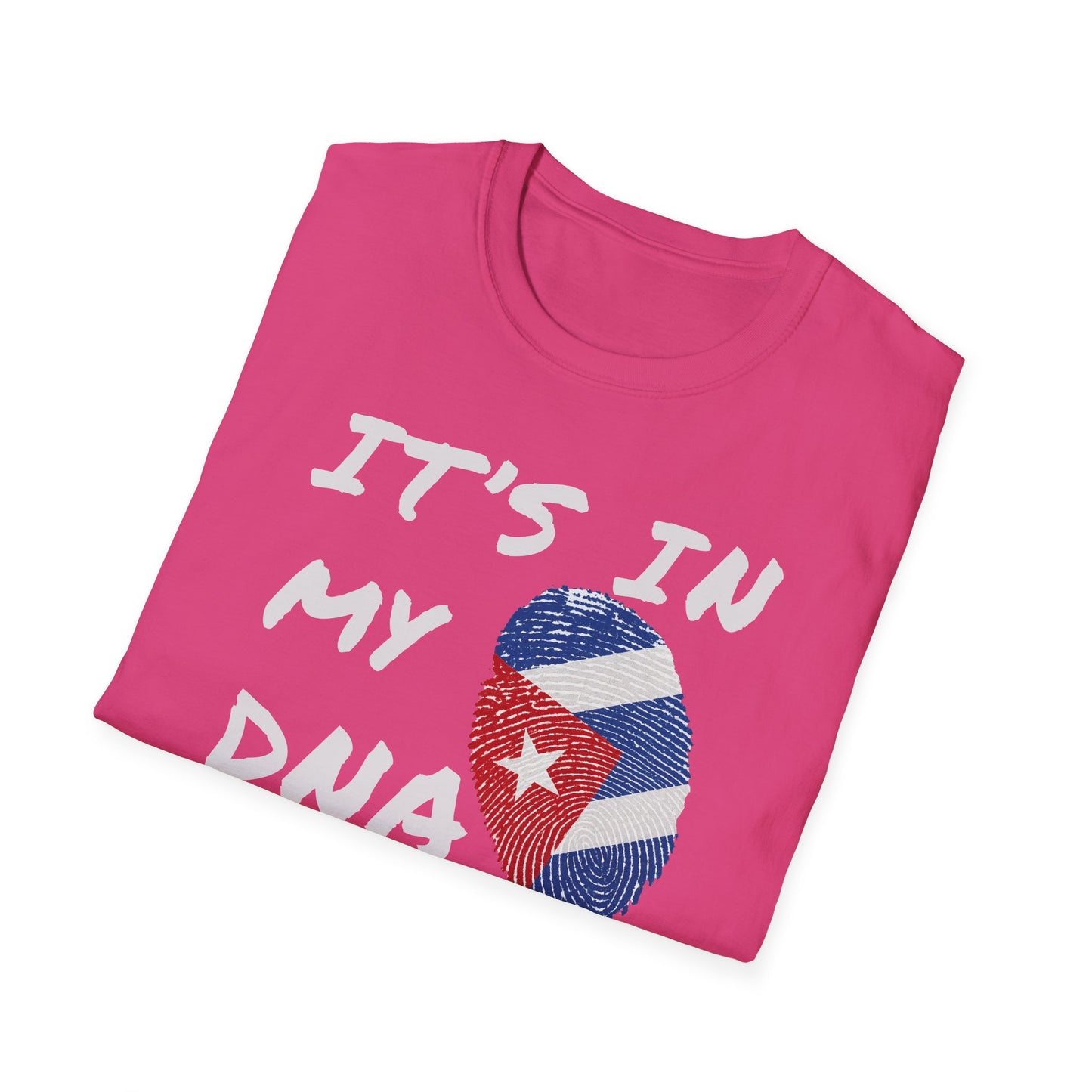 It's In My DNA Cuban Pride T-Shirt, Graphic Tee for Hispanic Heritage, Cuban American Heritage, Latin roots Tee, Cuban Pride Gift