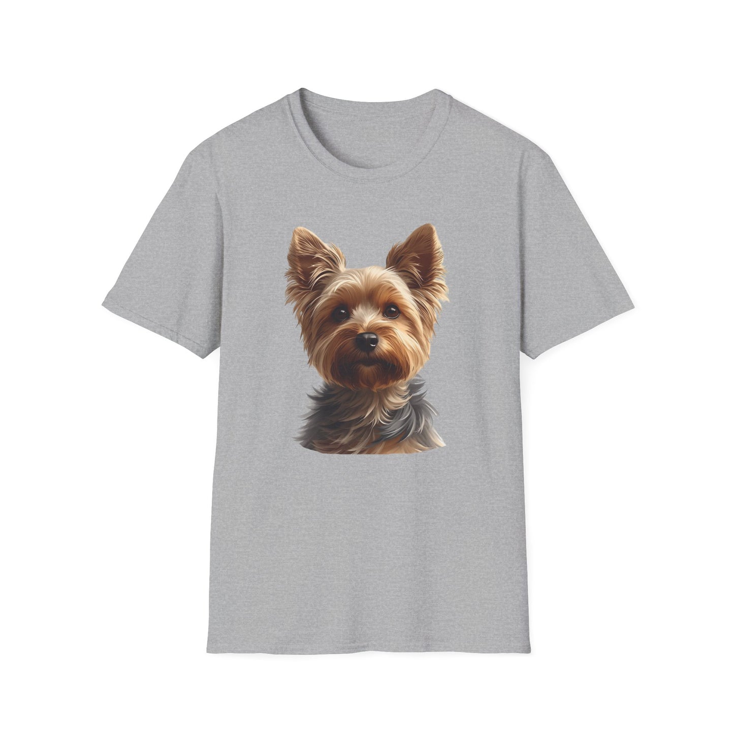 Yorkshire Terrier Dog Portrait Shirt – Yorkie Dog Lover Gift, Cute Dog Mom Tee, Dog Dad Shirt, Pet Breed Apparel