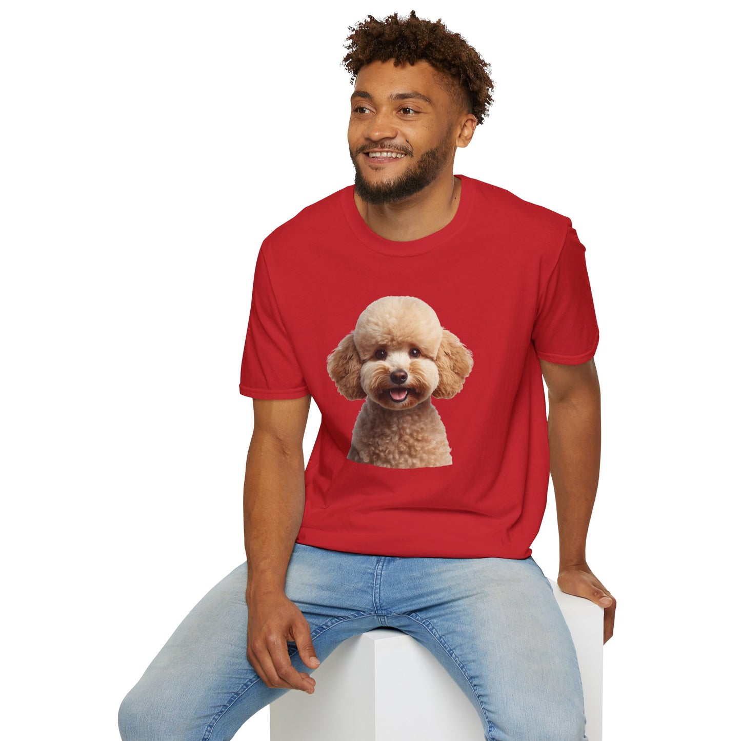 Poodle Dog Portrait Shirt – Poodle Dog Lover Gift, Cute Dog Mom Tee, Dog Dad Shirt, Pet Breed Apparel