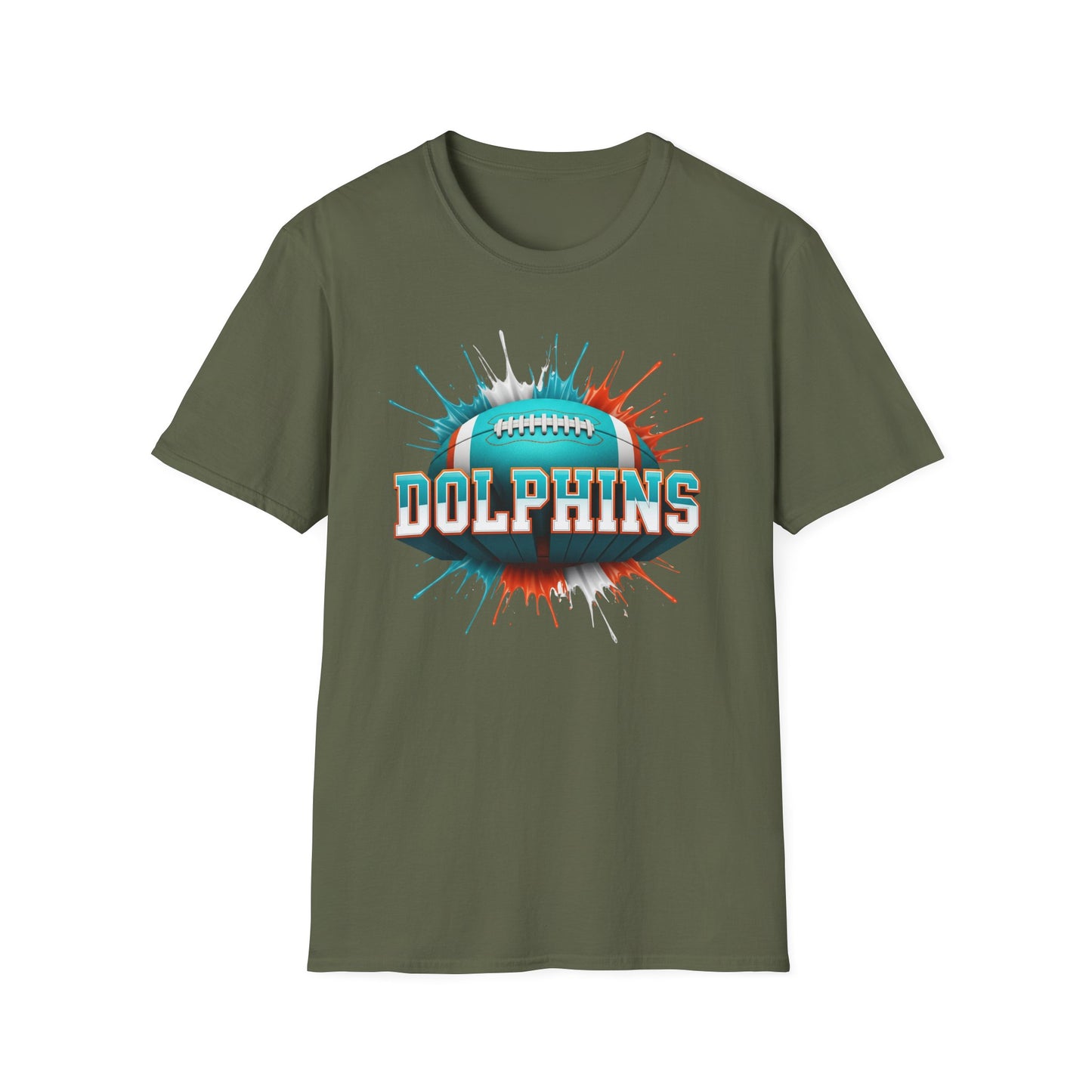 Miami Football Unisex T-Shirt, Miami Team Tee, Football Gift for Miami Fans, Game Day Shirt, Sports Fan Apparel, Football Tee