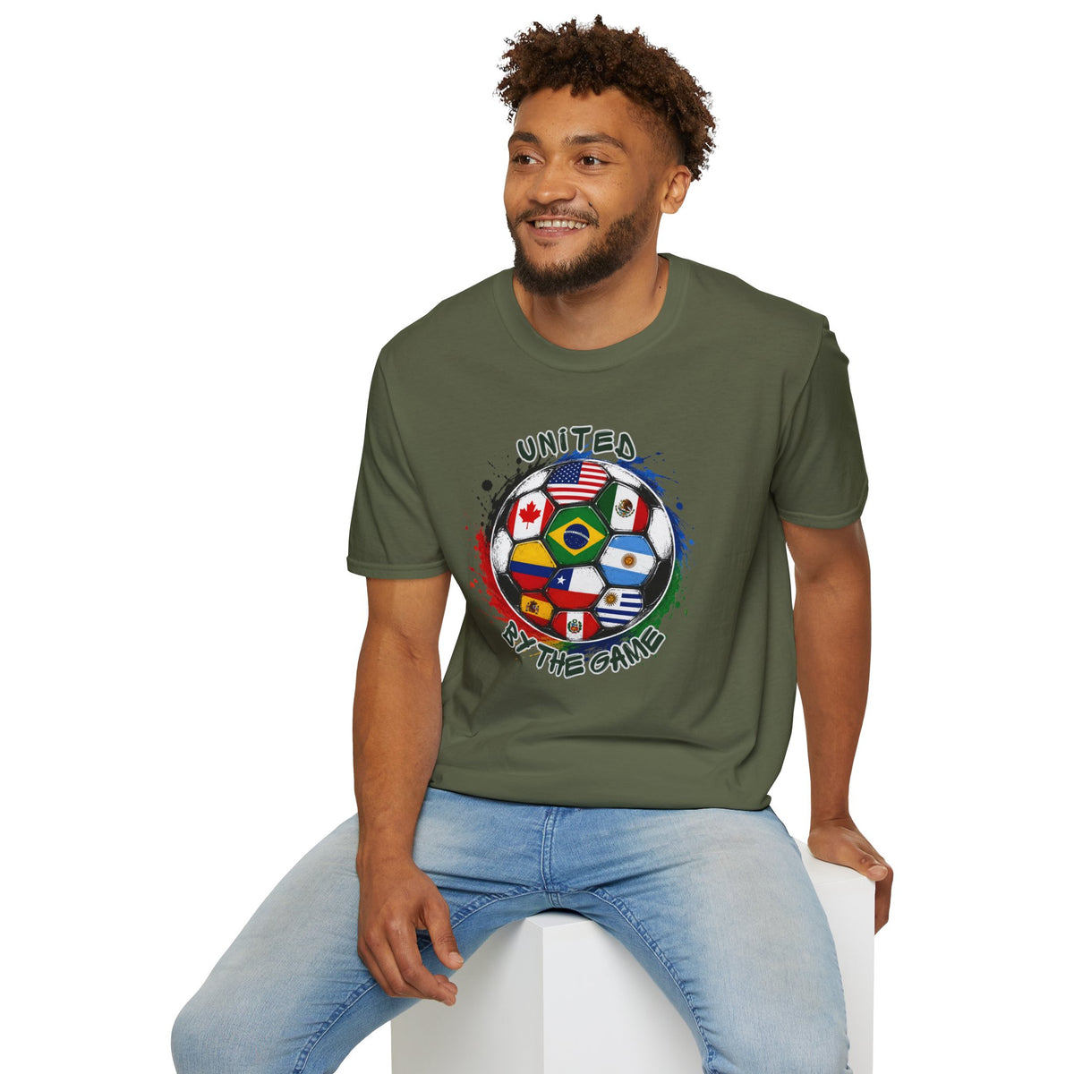 United by the Game Soccer Shirt, Global Football Fan Tee, International Soccer T-Shirt, Soccer Lover Gift