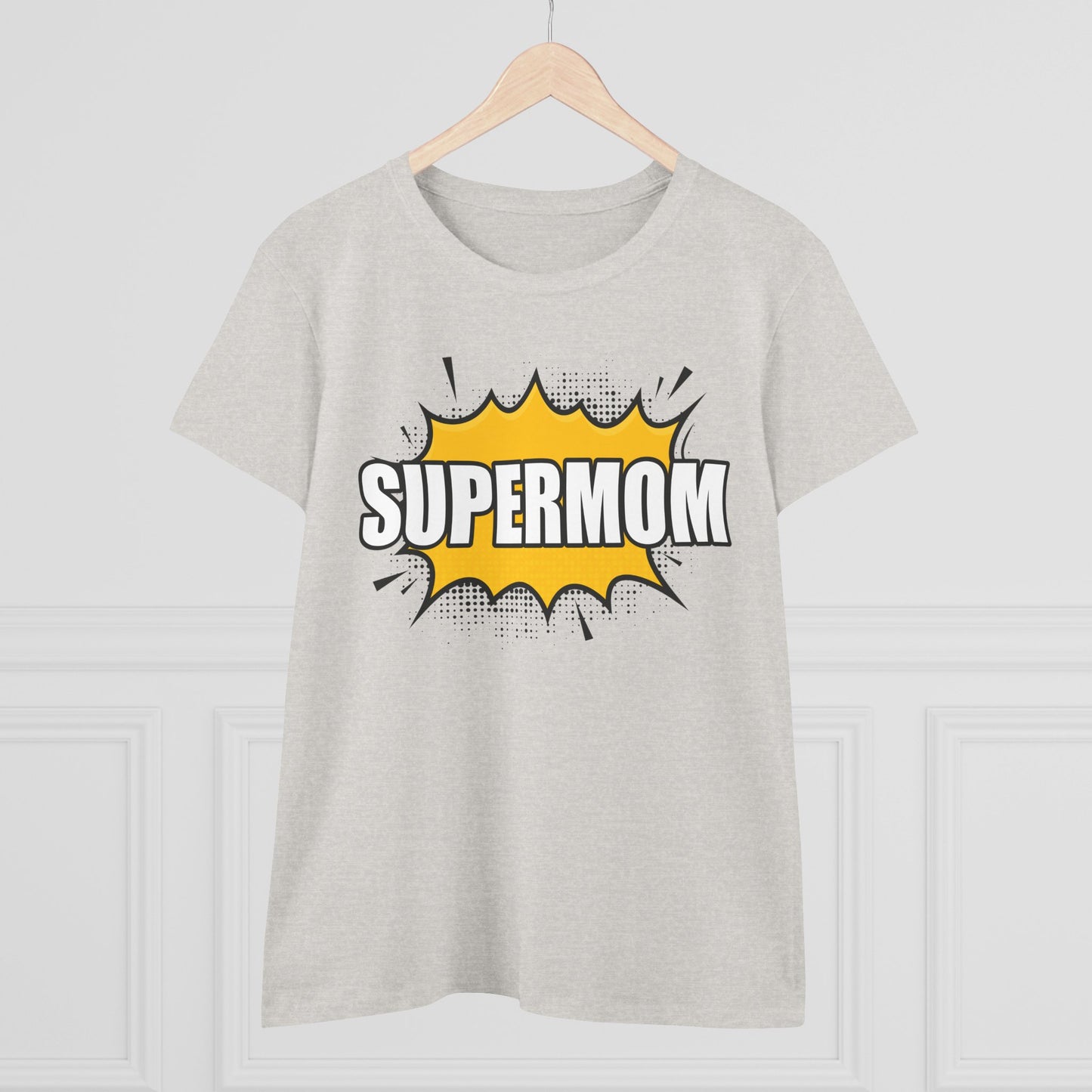 Supermom T-Shirt, Gift for Mom, Cute Summer Top, Mother's Day Gift, Family Gatherings, Casual Wear, Mom's Birthday, Supermom
