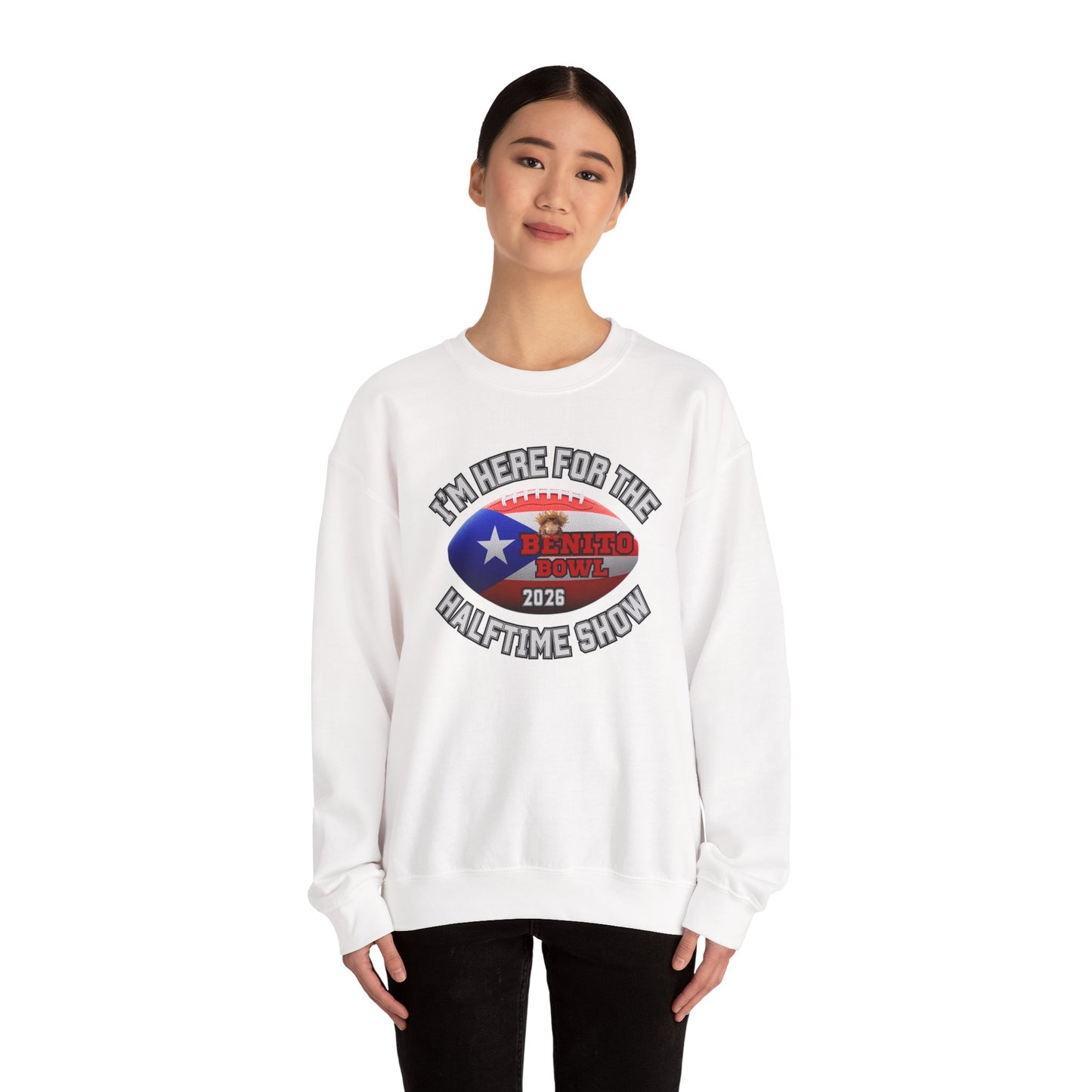 Benito Bowl Halftime 2026 Sweatshirt, Benito Bowl Shirt, Football Fan Gift, Puerto Rico Heritage Sweatshirt, Boriqua Pride Gift