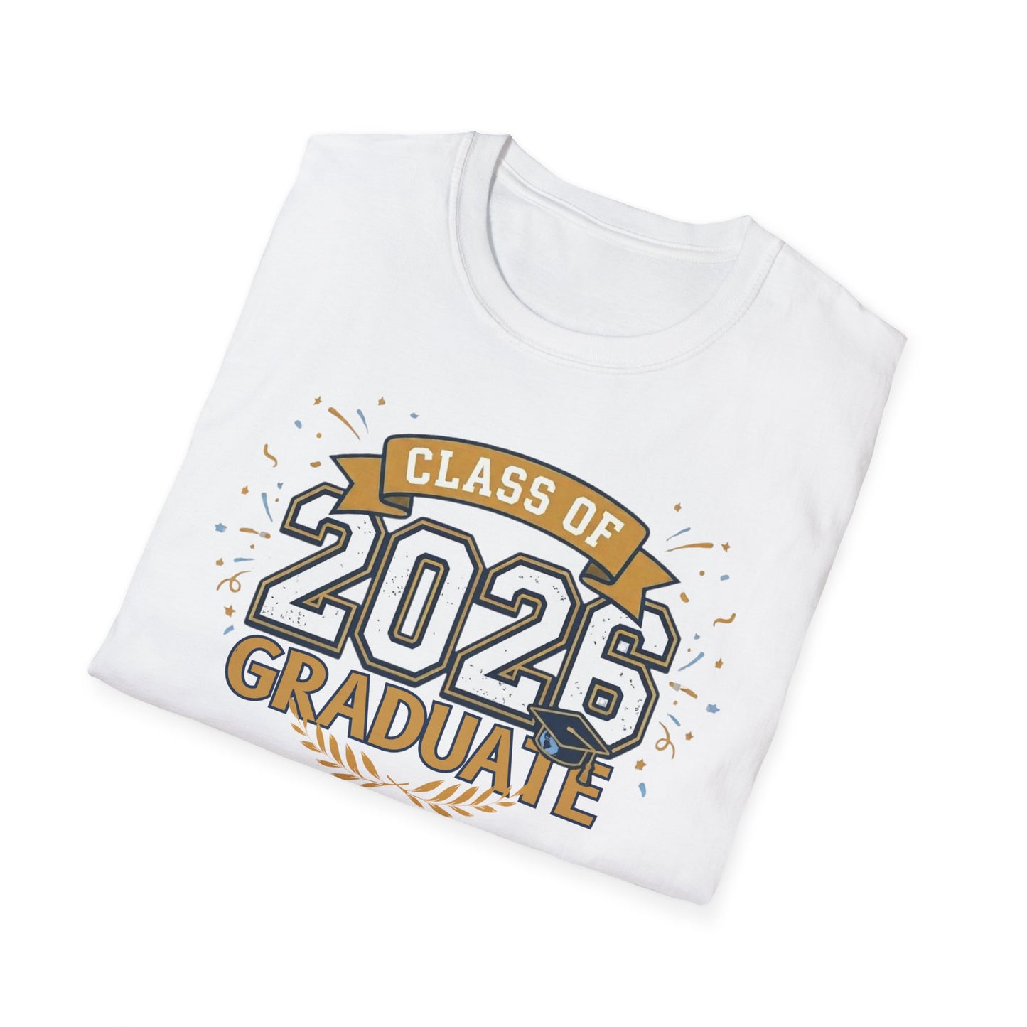 Class of 2026 Graduate T-Shirt – Graduation Gift Tee, Senior 2026 Shirt, High School or College Grad Celebration Apparel