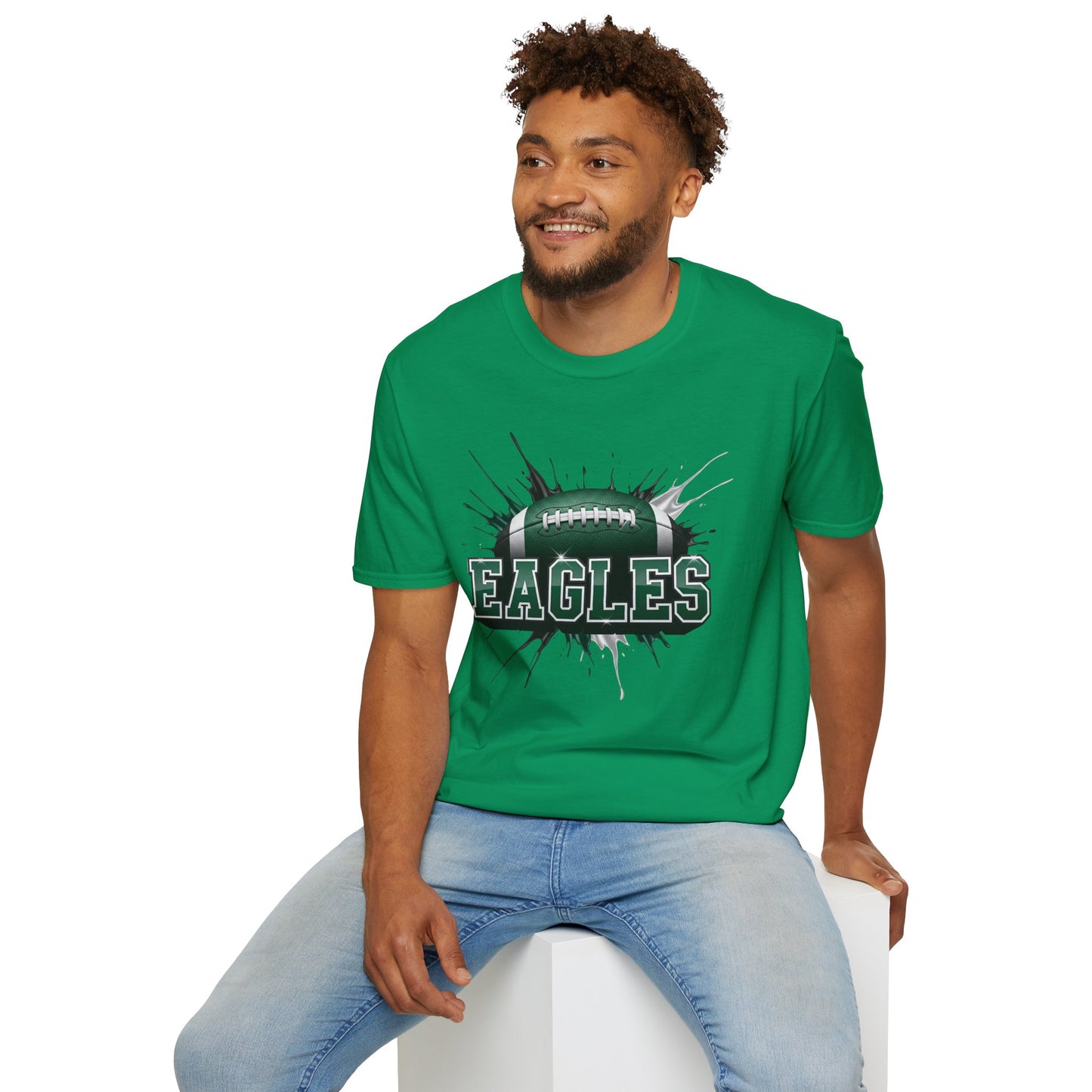 Philadelphia Football Unisex T-Shirt, Philadelphia Team Tee, Football Gift for Philadelphia Fans, Game Day Shirt, Sports Fan Football