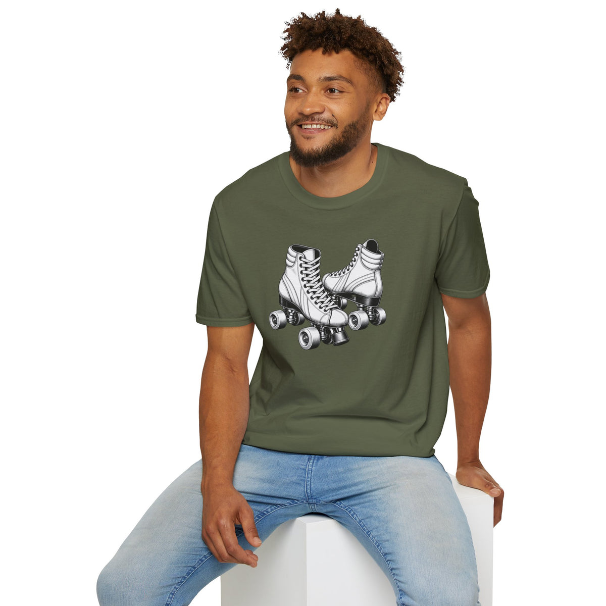 Retro Roller Skates Shirt, Quad Skate T-Shirt, Vintage Roller Rink Tee, Roller Skater Gift