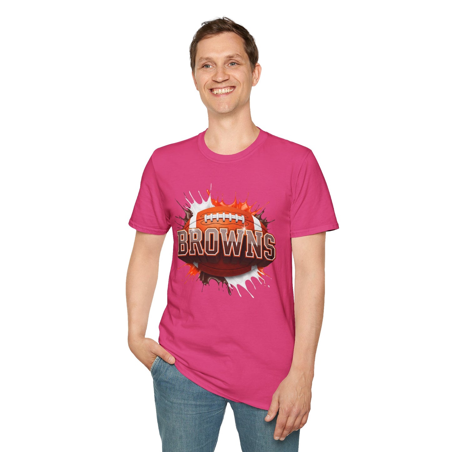 Cleveland Football Unisex T-Shirt, Cleveland Team Tee, Football Gift for Cleveland Fans, Game Day Shirt, Sports Fan Apparel, Football Tee