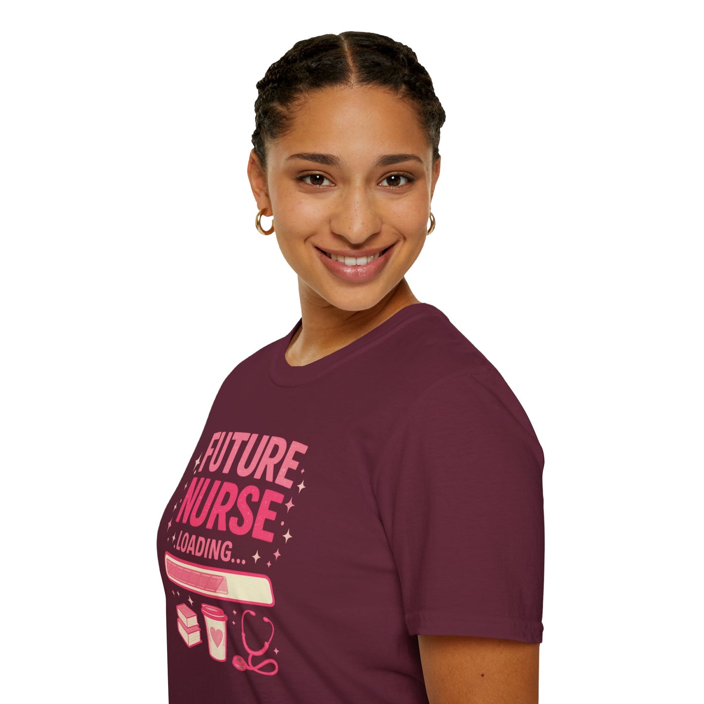 Future Nurse Loading Shirt – Funny Nursing Student T-Shirt, RN School Gift, Nursing School Graduation Tee, Nurse Student Gift Idea