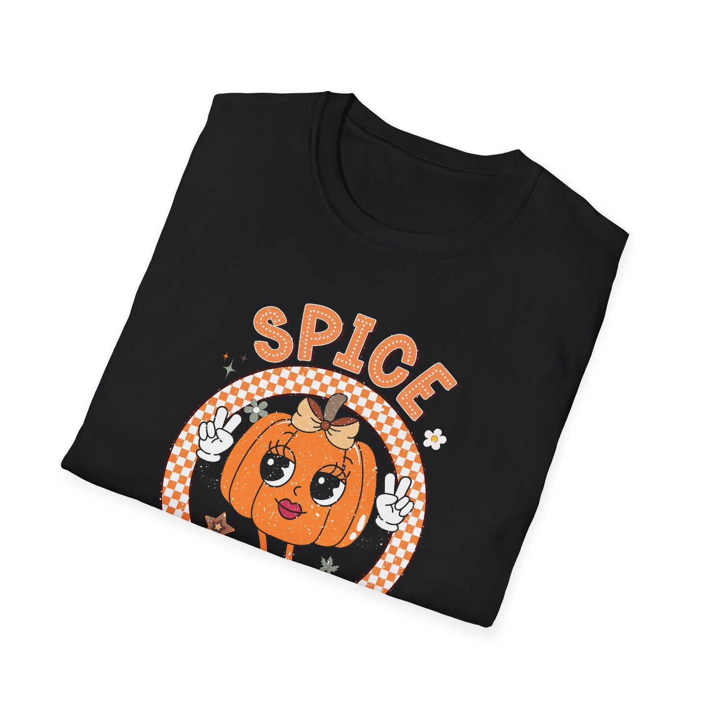 Spice Girl Pumpkin Fall T-Shirt - Cute Women's Autumn Tee, Thanksgiving Shirt, Lady Pumpkin Spice Girl Tee, Cozy Fall Tee for Her
