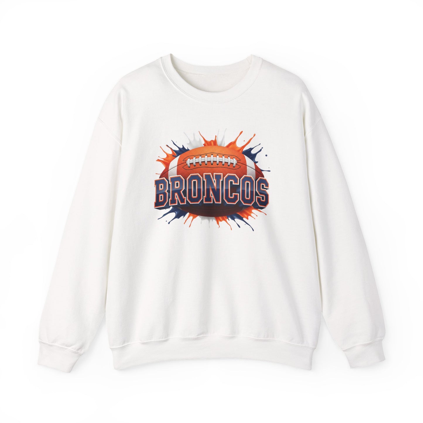 Denver Football Sweatshirt, Denver Team Sweatshirt, Football Gift for Denver Fans, Game Day Sports Fan Football Apparel