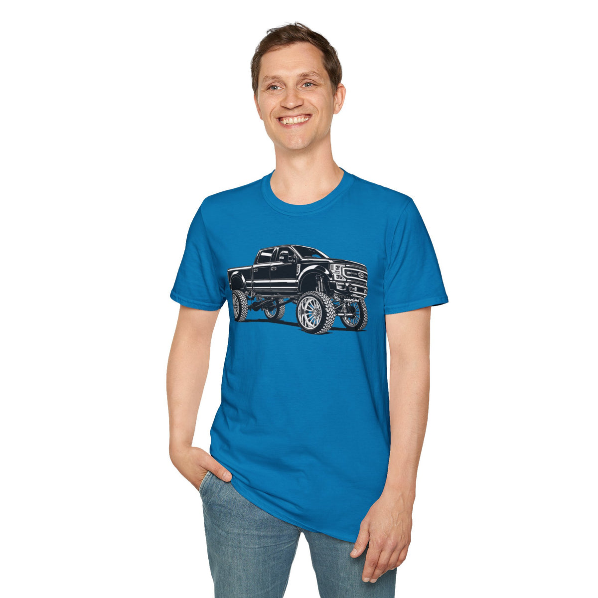 Lifted Pickup Truck Shirt, Off Road Truck T-Shirt, Custom Diesel Truck Tee, Truck Lover Gift