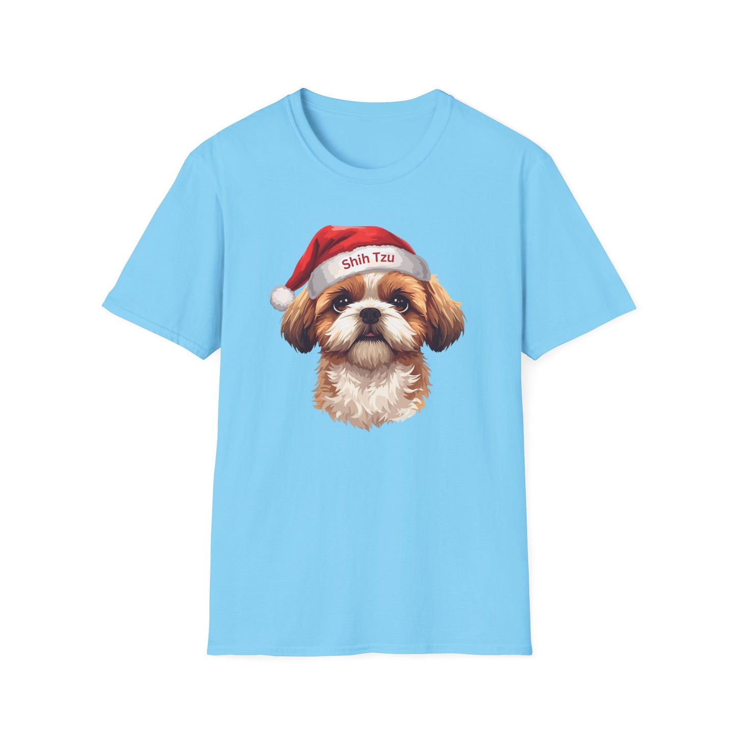 Shih Tzu Dog Portrait Shirt – Shih Tzu Dog Lover Gift, Cute Dog Mom Tee, Dog Dad Shirt, Pet Breed Apparel
