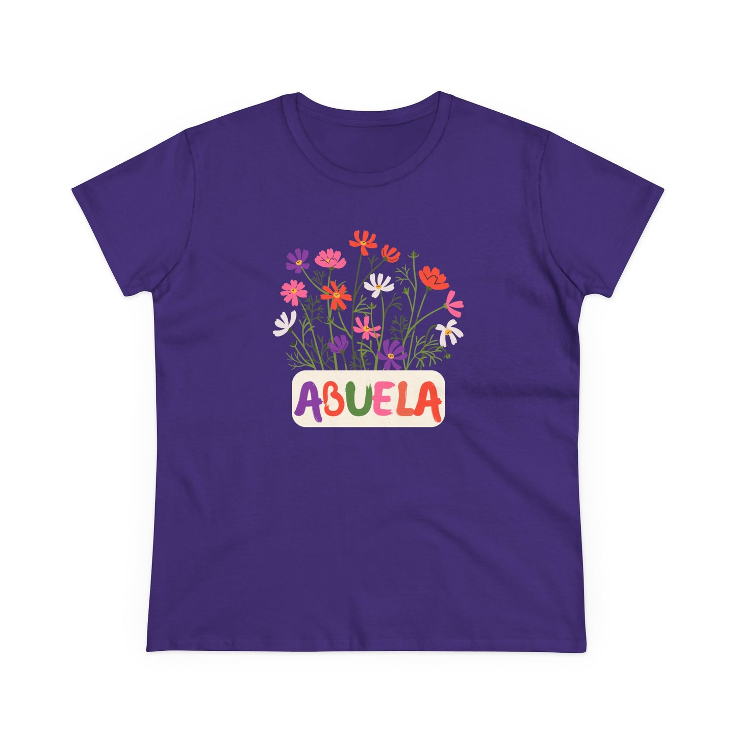 Abuela con Flores Shirt, Gift for Grandma, Gift for Abuela, Mothers Day Gift, Dia de las madres regalo, Abuela Gifts, Gift for Mom