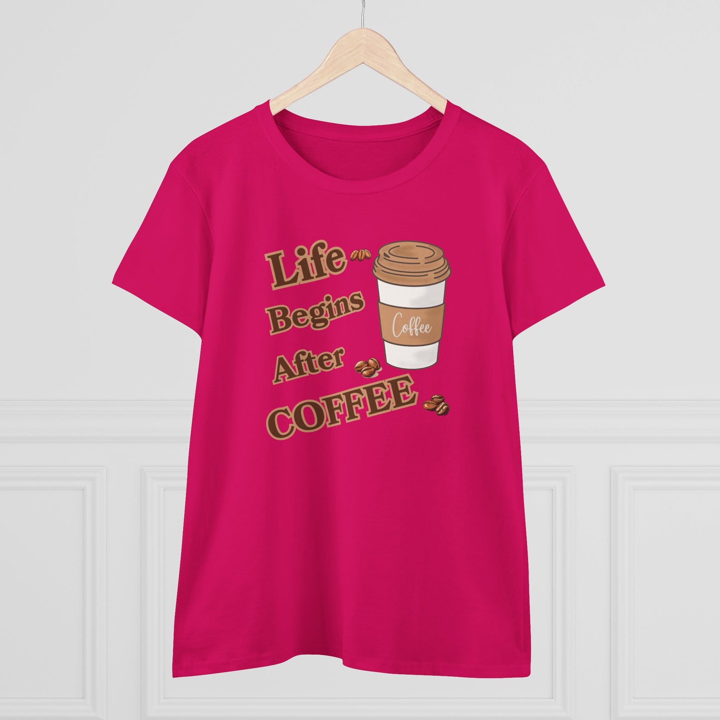 Life Begins After Coffee Shirt, Funny Coffee Shirt, Mother's Day Gift, Coffee Lover Gift, Mom Gift, Coffee Drinker Gift, Birthday Gift
