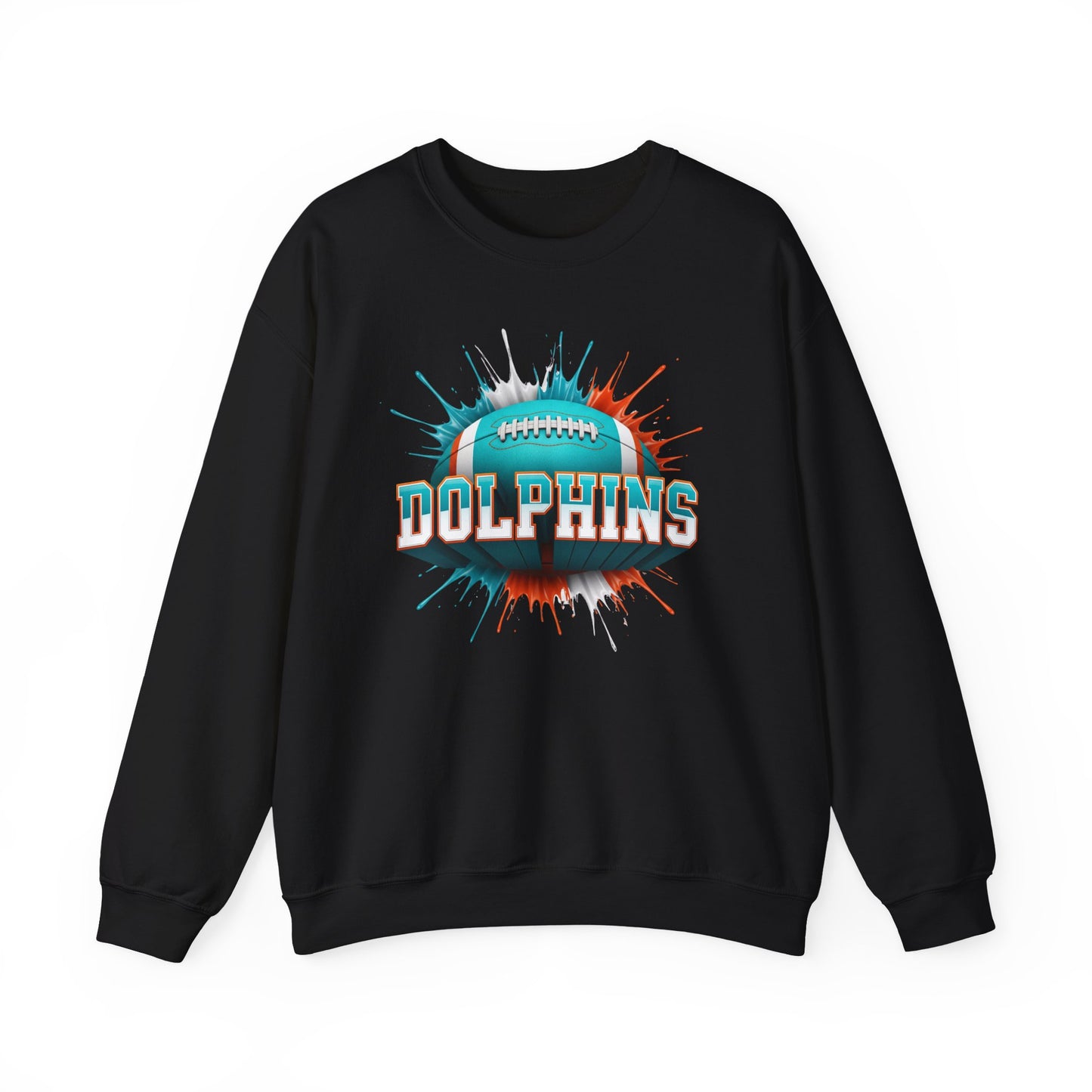 Miami Football Sweatshirt, Miami Team Sweatshirt, Football Gift for Miami Fans, Game Day Sports Fan Football Apparel