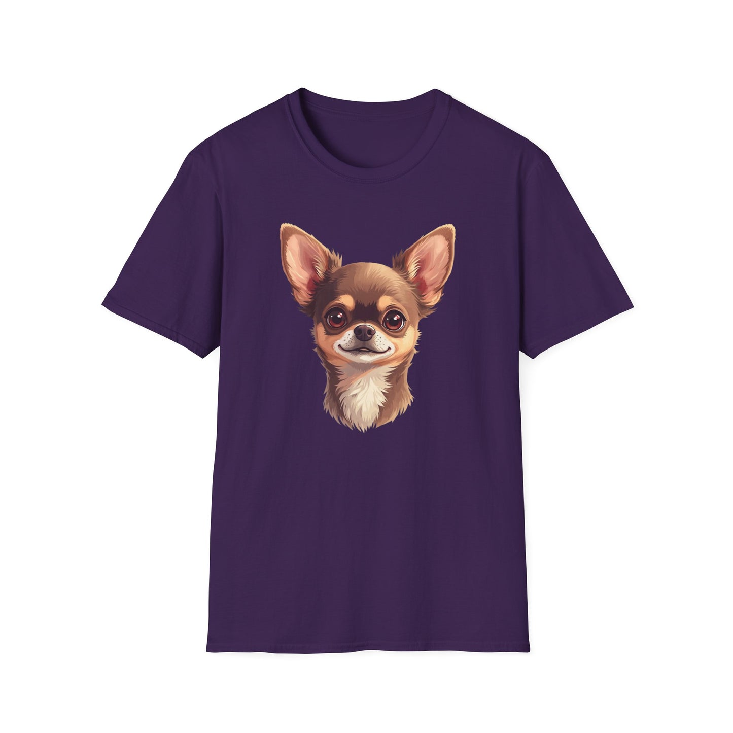 Chihuahua Dog Portrait Shirt – Chihuahua Dog Lover Gift, Cute Dog Mom Tee, Dog Dad Shirt, Pet Breed Apparel