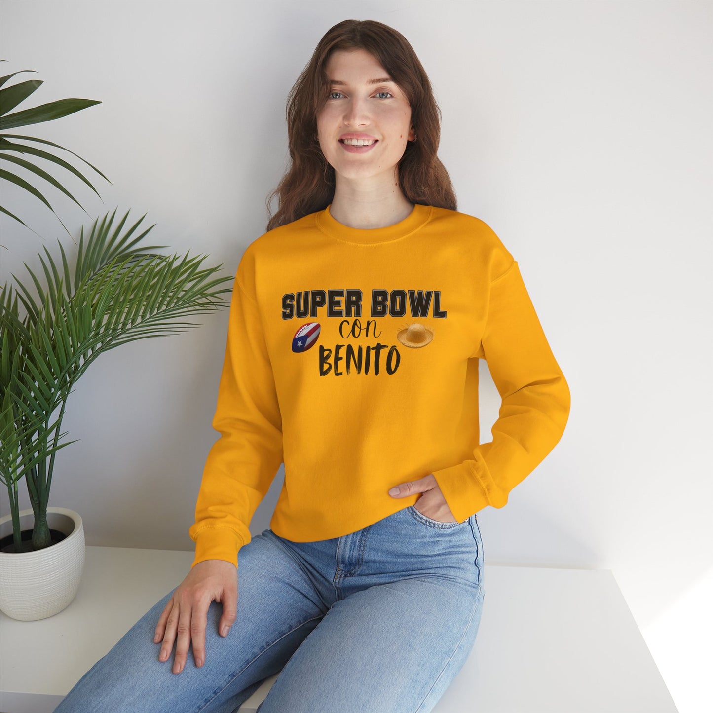 Benito Bowl Halftime 2026 Sweatshirt, Benito Bowl Shirt, Football Fan Gift, Puerto Rico Heritage Sweatshirt, Boriqua Pride Gift
