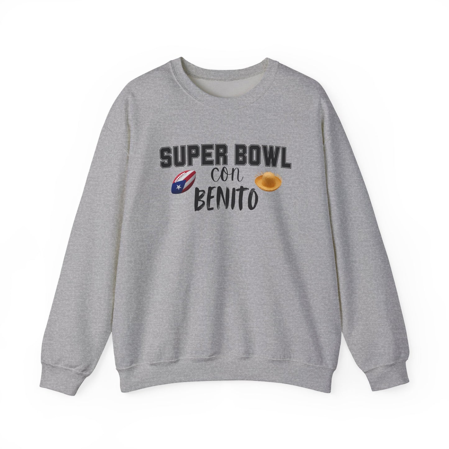 Benito Bowl Halftime 2026 Sweatshirt, Benito Bowl Shirt, Football Fan Gift, Puerto Rico Heritage Sweatshirt, Boriqua Pride Gift