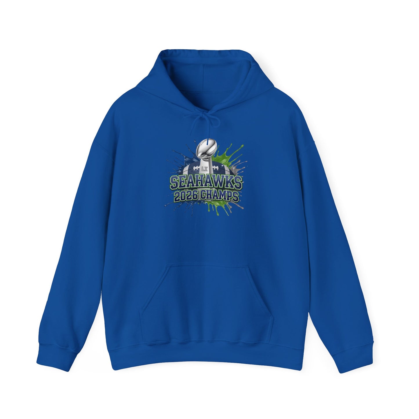 Seahawks 2026 Champions Hoodie – Seahawks Football 12s Fan Hoodie, 2026 football Champs, Football Gift