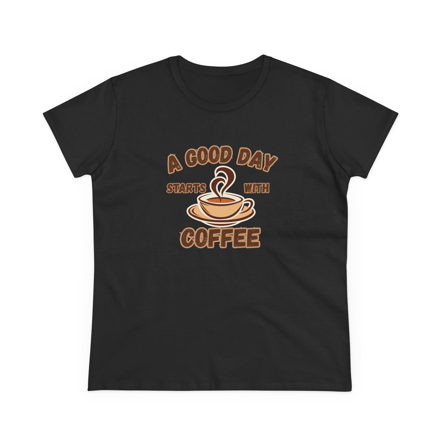 A Good Day Starts with Coffee Shirt, Funny Coffee Shirt, Mother's Day Gift, Coffee Lover Gift, Mom Gift, Coffee Drinker Gift, Mother Gift
