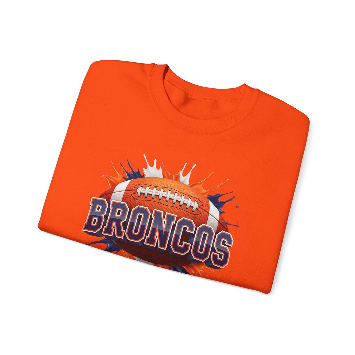 Denver Football Sweatshirt, Denver Team Sweatshirt, Football Gift for Denver Fans, Game Day Sports Fan Football Apparel