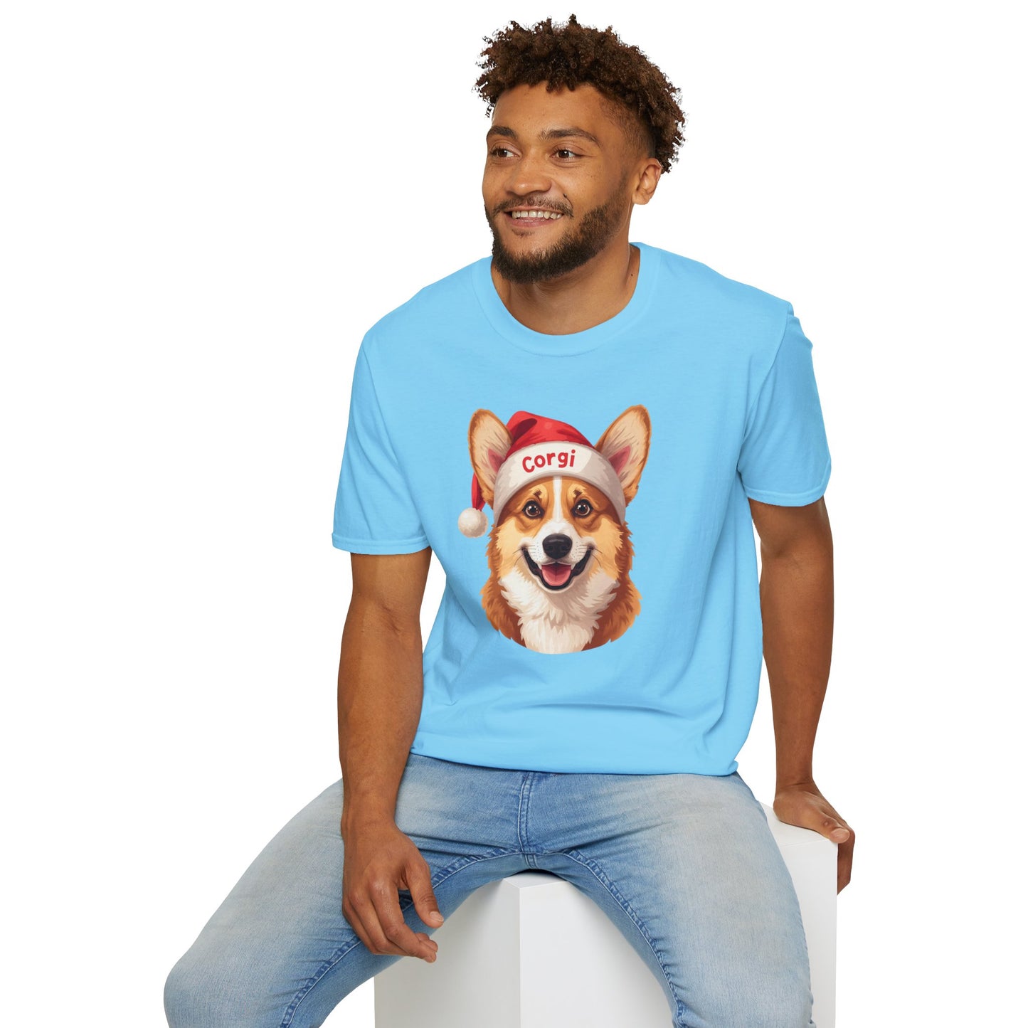 Corgi Dog Portrait Shirt – Corgi Dog Lover Gift, Cute Dog Mom Tee, Dog Dad Shirt, Pet Breed Apparel