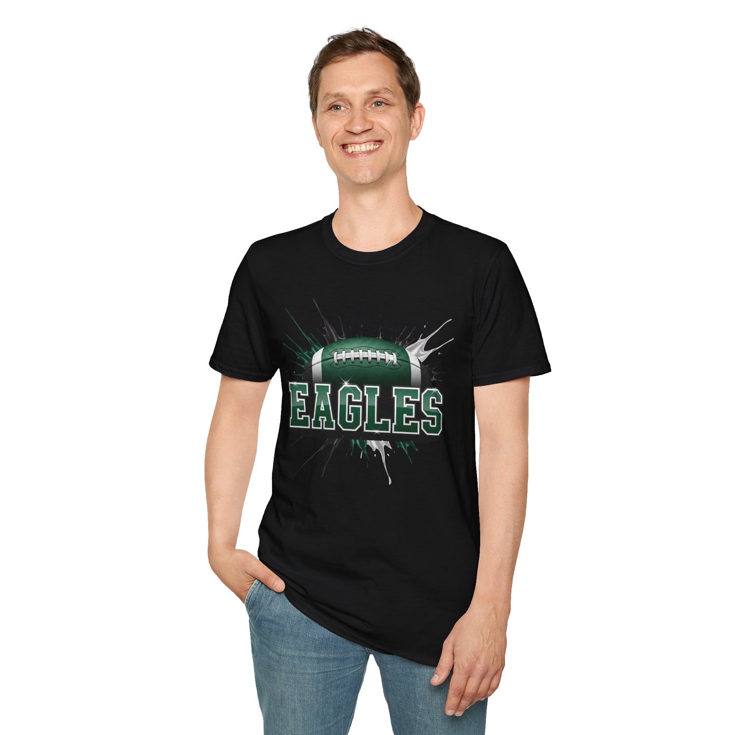 Philadelphia Football Unisex T-Shirt, Philadelphia Team Tee, Football Gift for Philadelphia Fans, Game Day Shirt, Sports Fan Football