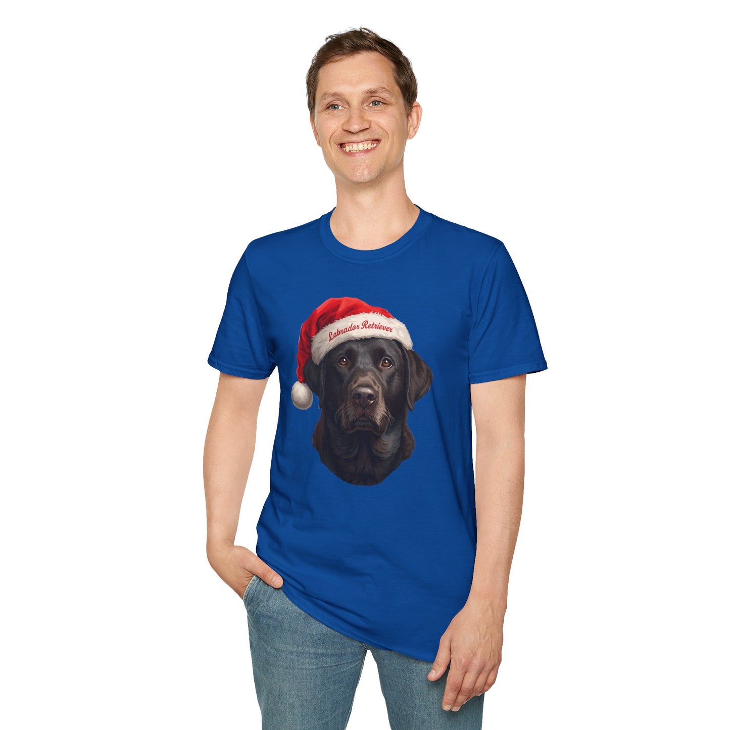 Labrador Retriever Dog Portrait Shirt – Black Lab Dog Lover Gift, Cute Dog Mom Tee, Dog Dad Shirt, Pet Breed Apparel