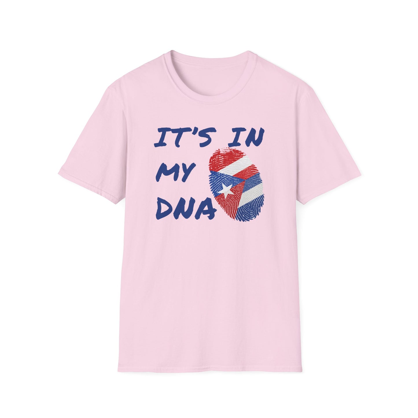 It's In My DNA Cuba-Rican Pride T-Shirt, Graphic Tee for Hispanic Heritage, Cuban - Puerto Rican Heritage, Cuba - Boriqua Pride Tee Gift