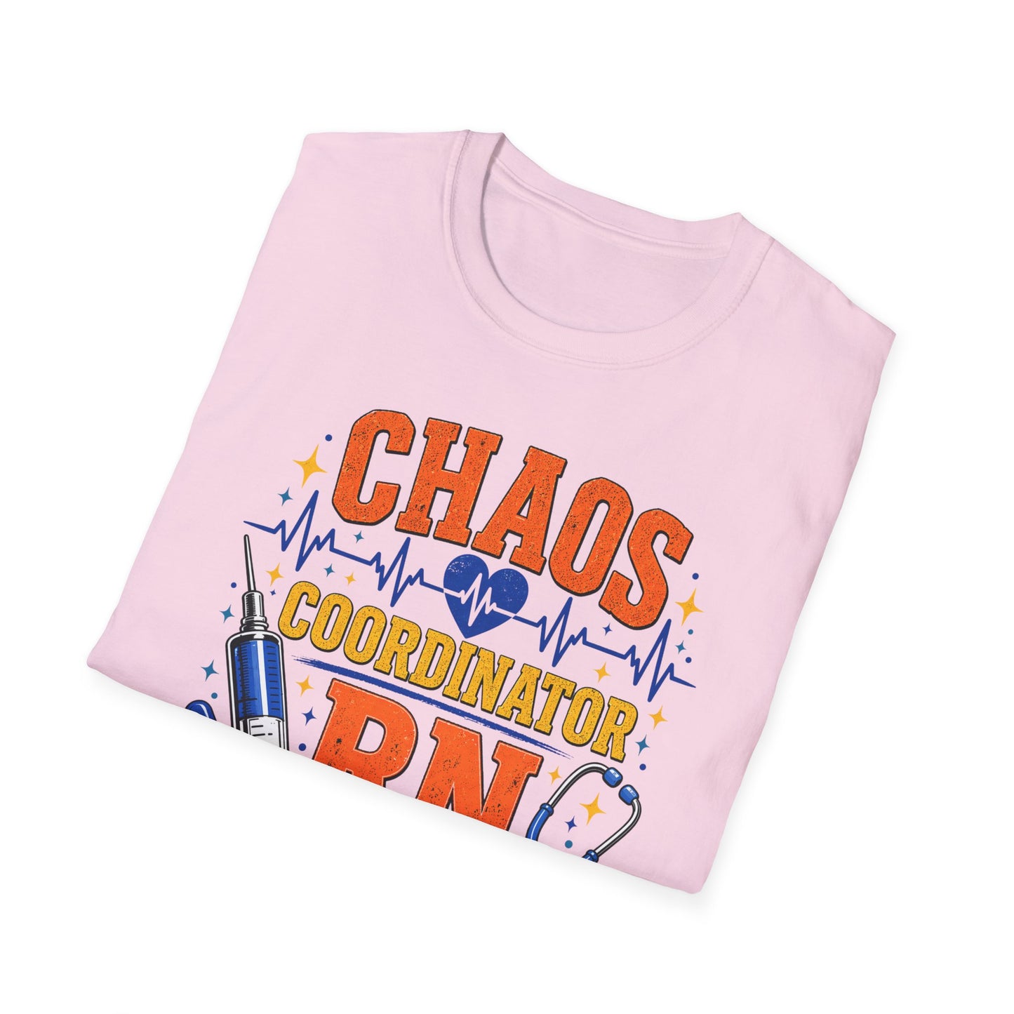 Chaos Coordinator RN Shirt – Funny Nurse Shirt – Nurse Life Tee – Medical Humor Gift for Nurses, RN LPN CNA Nursing Shirt