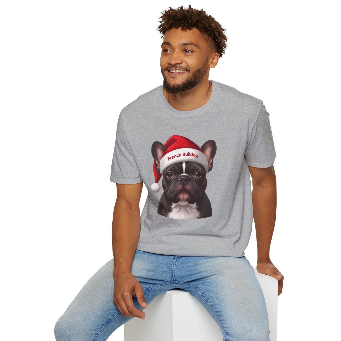 French Bulldog Dog Portrait Shirt – Frenchie Dog Lover Gift, Cute Dog Mom Tee, Dog Dad Shirt, Pet Breed Apparel