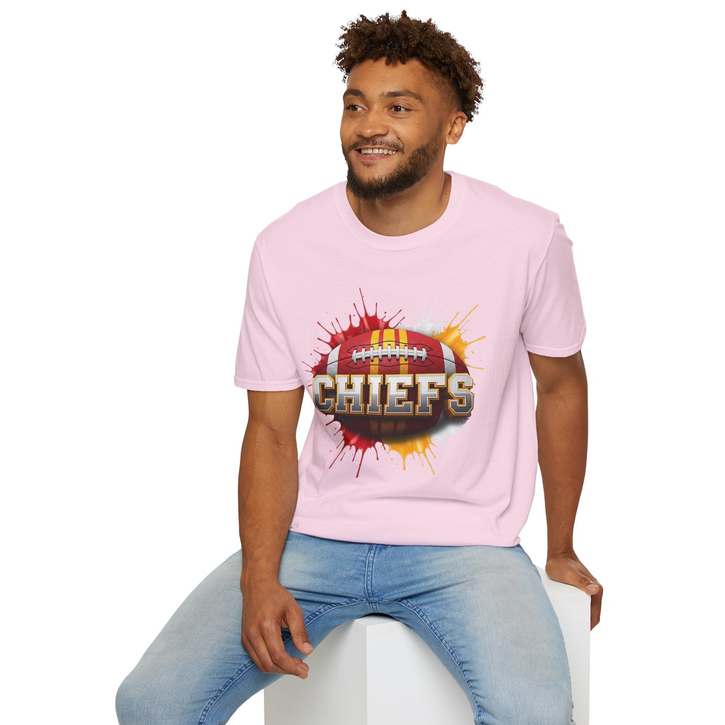 Kansas City Football Unisex T-Shirt, Kansas City Team Tee, Football Gift for Kansas City Fans, Game Day Shirt, Sports Fan Apparel Tee