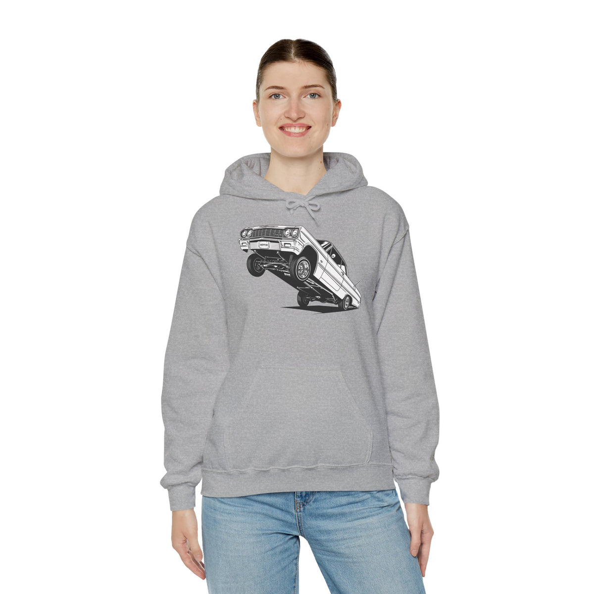 Classic Car Hoodie, Lowrider Car Hoodie, Vintage Auto Hoodie, Car Enthusiast Sweatshirt, Unisex Automotive Hoodie