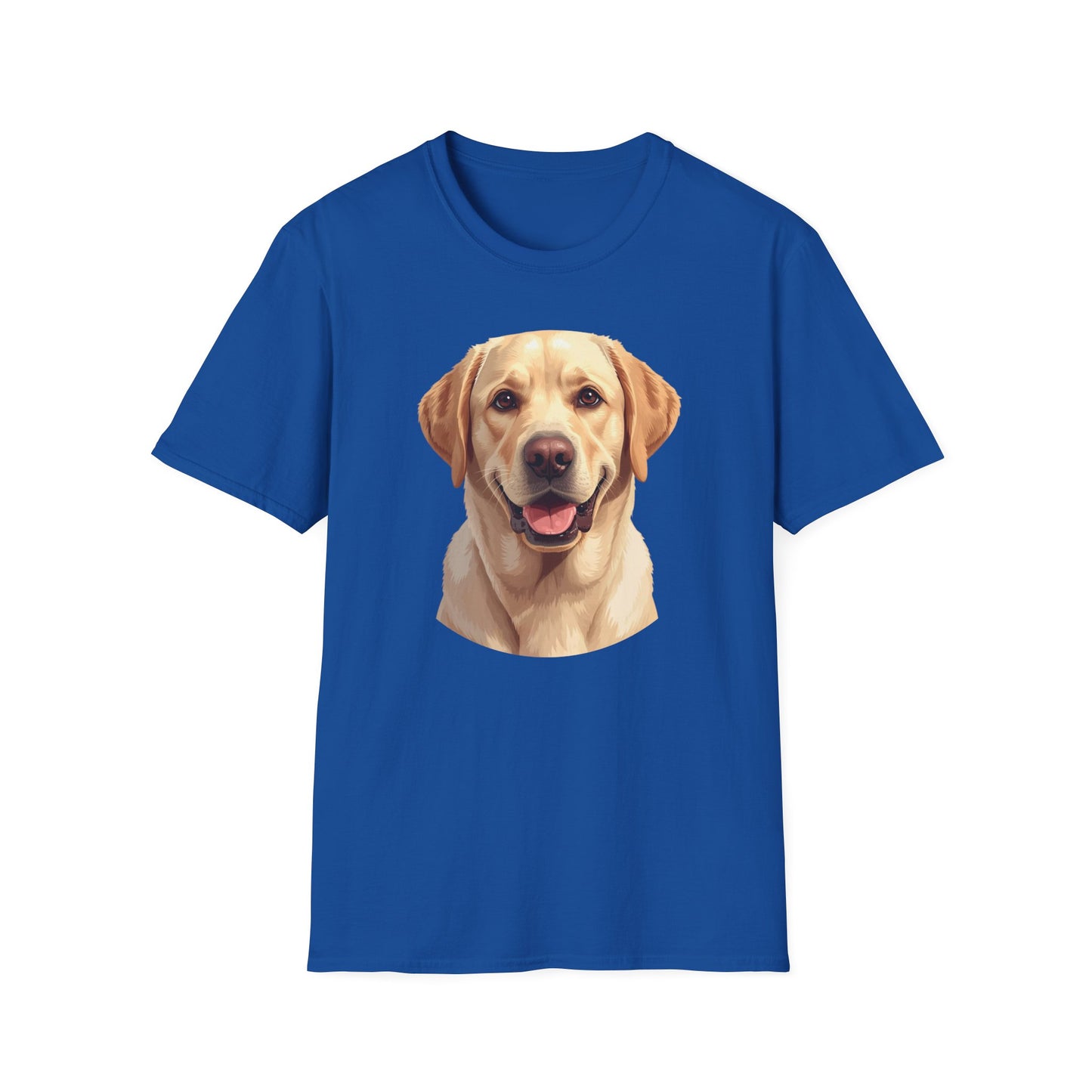 Labrador Retriever Dog Portrait Shirt – Lab Dog Lover Gift, Cute Dog Mom Tee, Dog Dad Shirt, Pet Breed Apparel
