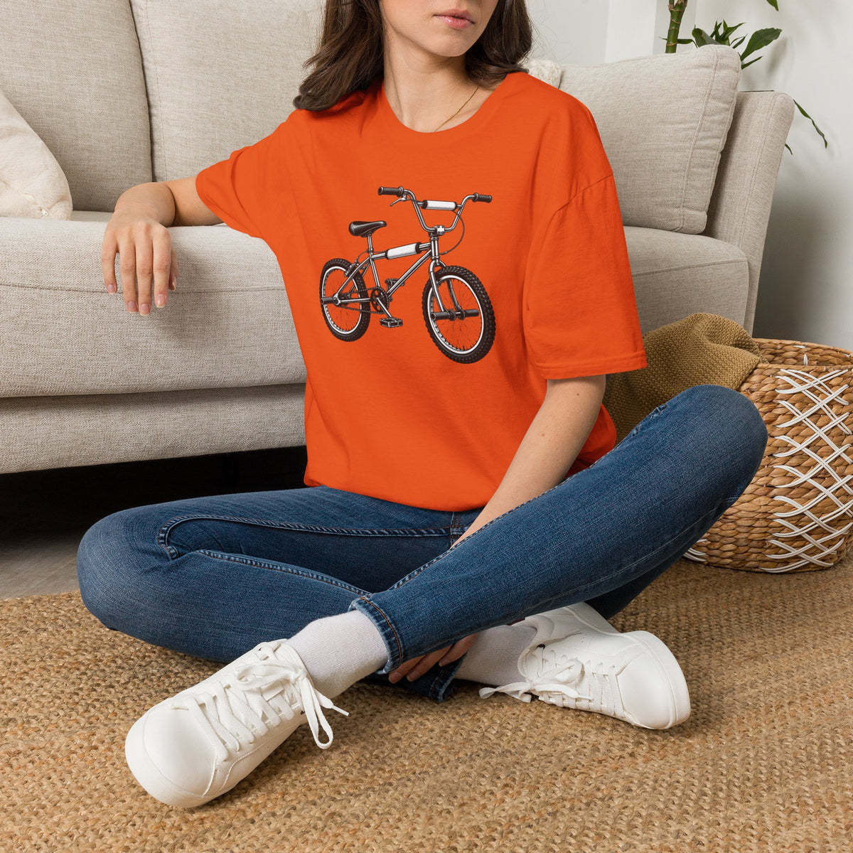 BMX Bike Shirt, Retro Bicycle T-Shirt, Old School Freestyle Bike Tee, Cyclist Gift, Vintage BMX Style