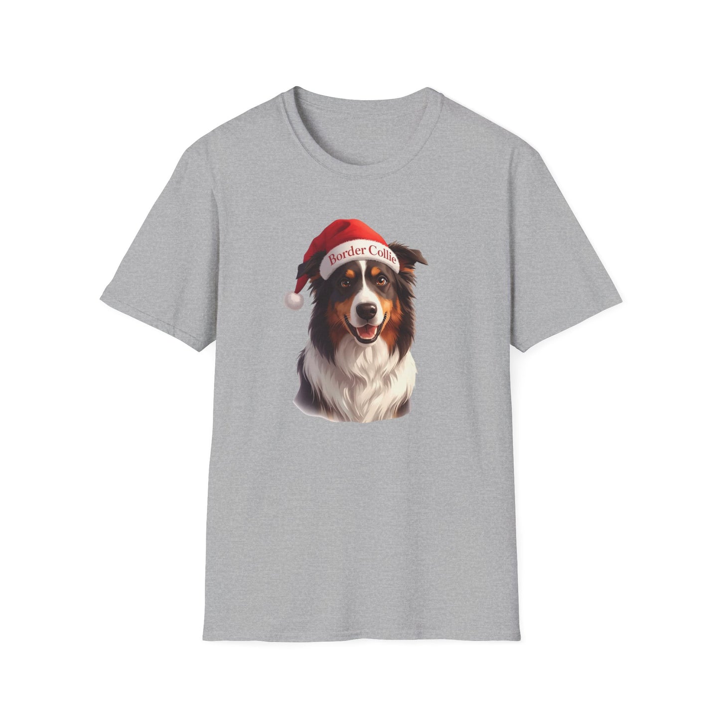 Border Collie Dog Portrait Shirt – Border Collie Dog Lover Gift, Cute Dog Mom Tee, Dog Dad Shirt, Pet Breed Apparel