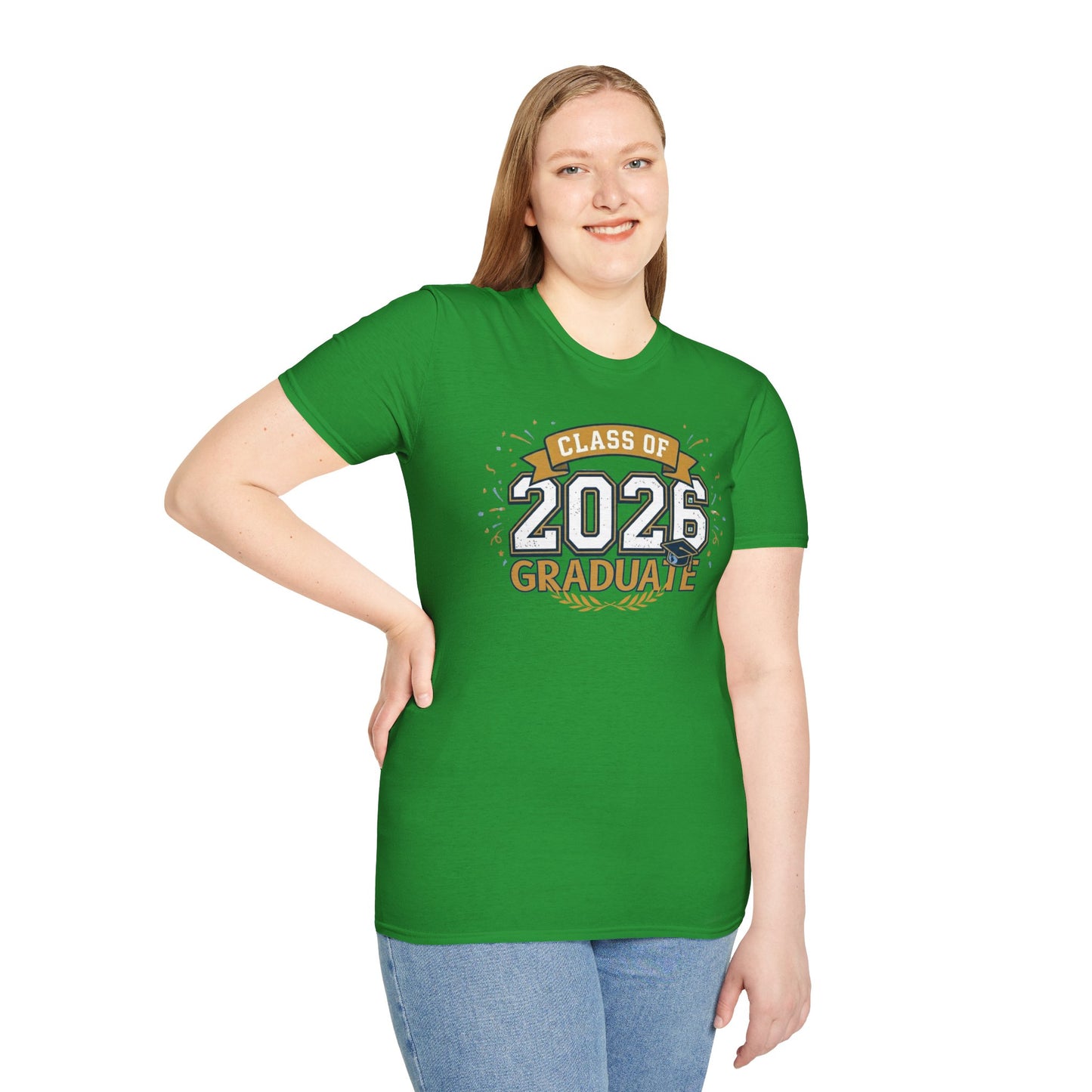 Class of 2026 Graduate T-Shirt – Graduation Gift Tee, Senior 2026 Shirt, High School or College Grad Celebration Apparel