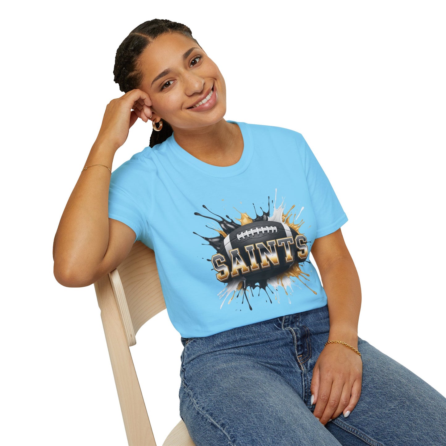 New Orleans Football Unisex T-Shirt, New Orleans Team Tee, Football Gift for New Orleans Fans, Game Day Shirt, Sports Fan Apparel Tee