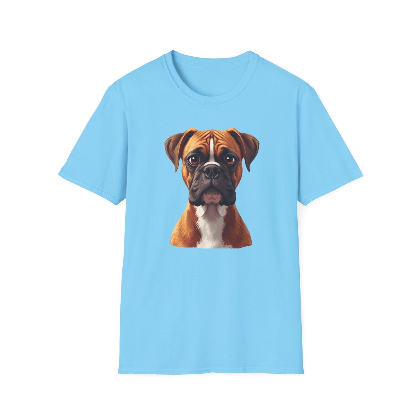 Boxer Dog Portrait Shirt – Boxer Dog Lover Gift, Cute Dog Mom Tee, Dog Dad Shirt, Pet Breed Apparel