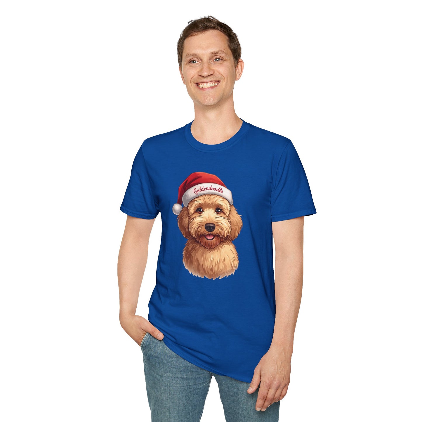 Goldendoodle Dog Portrait Shirt – Goldendoodle Dog Lover Gift, Cute Dog Mom Tee, Dog Dad Shirt, Pet Breed Apparel