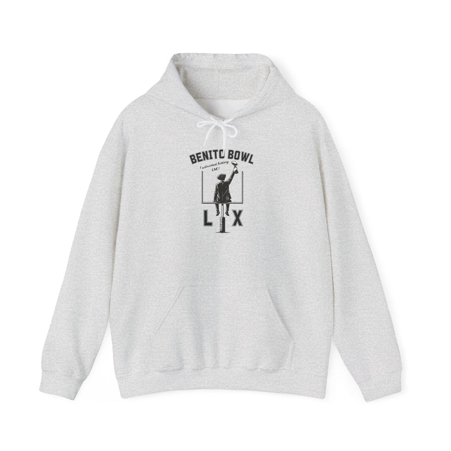 Benito Bowl LX Witnessed History Live Halftime Hoodie, Football Fan Gift, Benito Hoodie, Puerto Rico Boricua Heritage