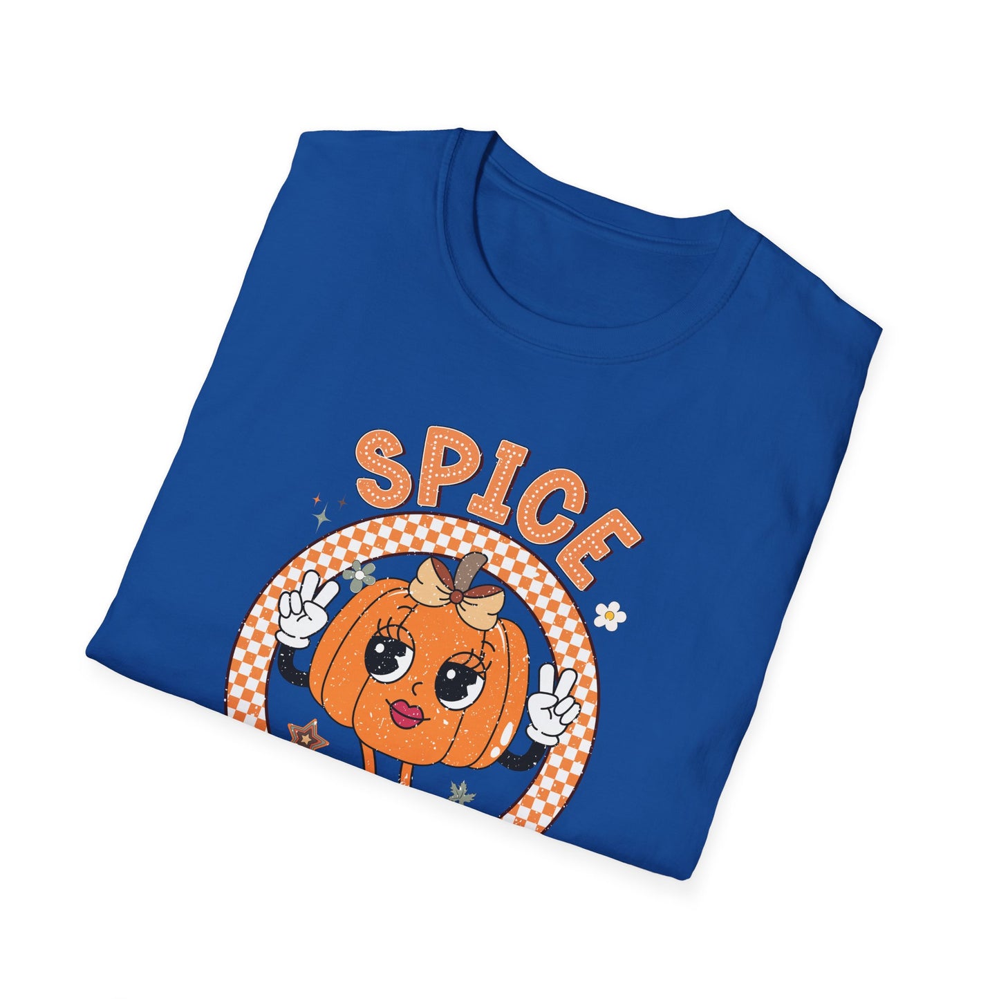 Spice Girl Pumpkin Fall T-Shirt - Cute Women's Autumn Tee, Thanksgiving Shirt, Lady Pumpkin Spice Girl Tee, Cozy Fall Tee for Her