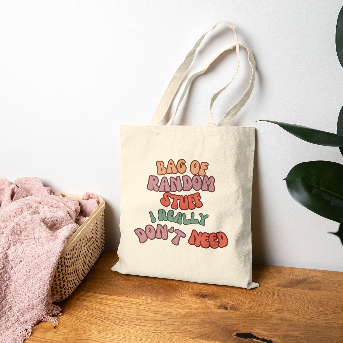 Bag of Random Things I really Don't Need Tote Bag, Funny Gifts for shoppers, Shopping Tote, Mother's Day Gift, Mom gift, Funny tote bag