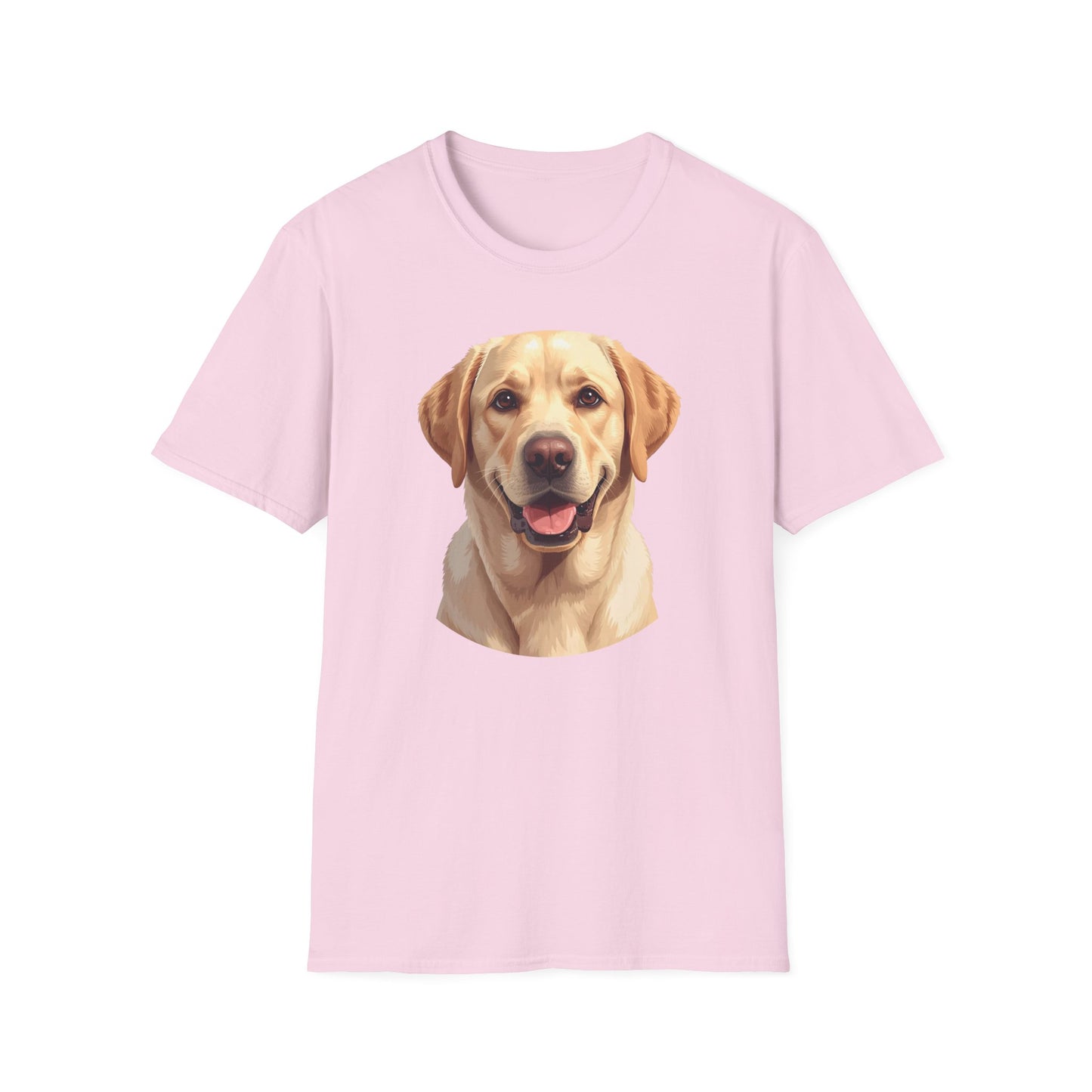 Labrador Retriever Dog Portrait Shirt – Lab Dog Lover Gift, Cute Dog Mom Tee, Dog Dad Shirt, Pet Breed Apparel
