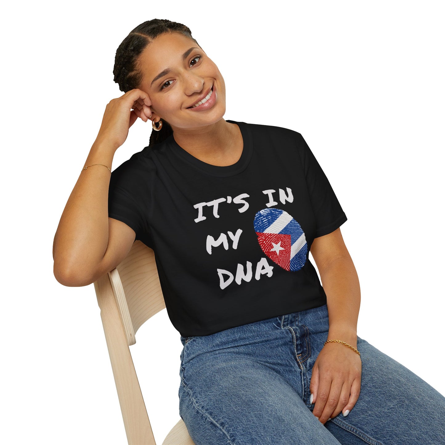 It's In My DNA Cuban Pride T-Shirt, Graphic Tee for Hispanic Heritage, Cuban American Heritage, Latin roots Tee, Cuban Pride Gift