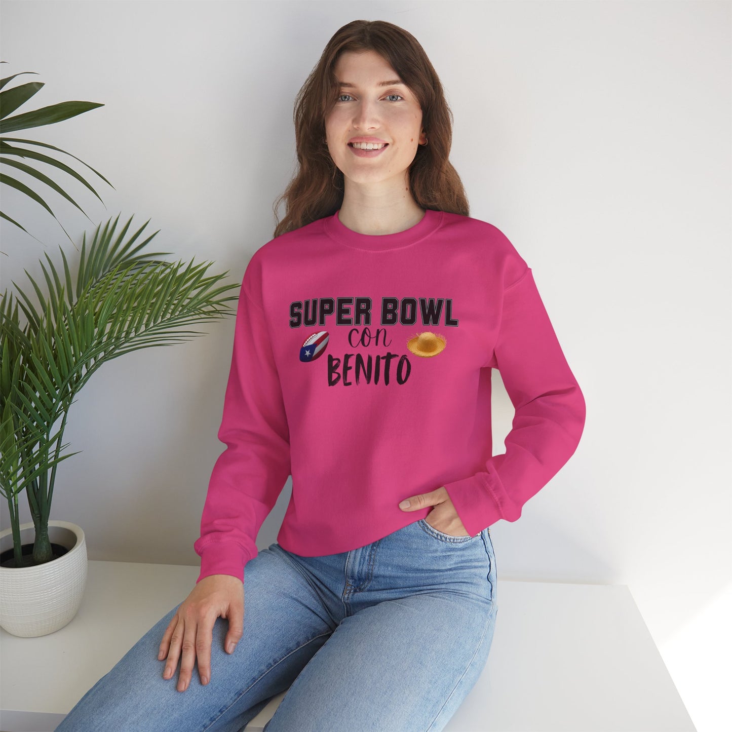 Benito Bowl Halftime 2026 Sweatshirt, Benito Bowl Shirt, Football Fan Gift, Puerto Rico Heritage Sweatshirt, Boriqua Pride Gift