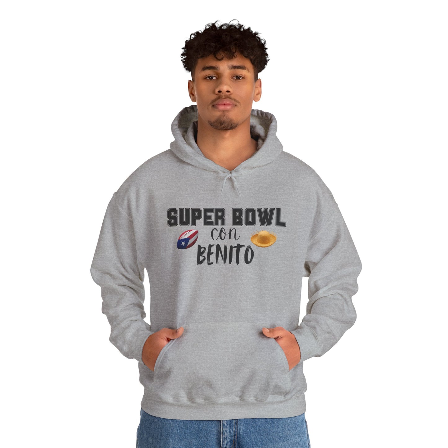 Benito Bowl Halftime Shirt 2026 Hoodie, Benito Bowl Hooded Sweatshirt, Football Fan Gift, Puerto Rico Heritage Hoodie, Boriqua Pride Gift